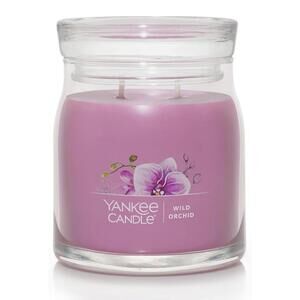 Yankee Candle Wild Orchid Scented Signature 13oz 2-Wick +35 Hours Burn Time
